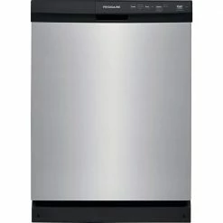 Budget 🥰 Frigidaire 24 in. Stainless Steel Front Control Built-In Tall Tub Dishwasher, 55 dBA 👏