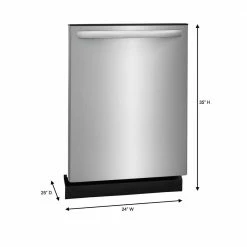 Best deal 🎉 Frigidaire 24 in. Stainless Steel Top Control Built-In Tall Tub Dishwasher, ENERGY STAR, 54 dBA 🎉 -Appliance Parts Store stainless steel frigidaire built in dishwashers ffid2426ts de 1000