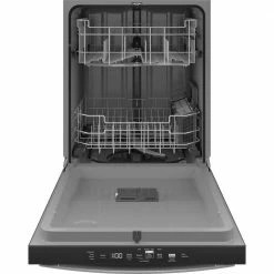 Best Pirce 🤩 24 in. Fingerprint Resistant Stainless Steel Top Control Built-In Tall Tub Dishwasher with Steam Clean and 52 dBA 🌟 -Appliance Parts Store stainless steel ge built in dishwashers gdt550pyrfs 77 1000