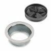 Best Sale 🎉 Antimicrobial Quiet Collar Sink Baffle and Sink Flange for InSinkErator Garbage Disposals in Stainless Steel 🛒 -Appliance Parts Store stainless steel insinkerator garbage disposal parts flg ss qcb am 64 1000