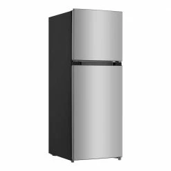 Best deal 🛒 Vissani 10.1 cu. ft. Top Freezer Refrigerator in Stainless Steel Look 🛒