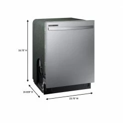 Best reviews of 😉 Samsung 24 in. Top Control Tall Tub Dishwasher in Stainless Steel with Stainless Steel Interior Door, 55 dBA ✔️ -Appliance Parts Store stainless steel samsung built in dishwashers dw80r2031us a0 1000