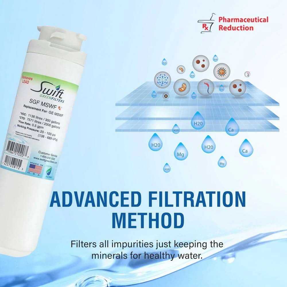 Budget ๐ Swift Green Filters Replacement Water Filter for GE MSWF G23 (2-Pack) ๐ 9 Budget ๐ Swift Green Filters Replacement Water Filter for GE MSWF G23 (2-Pack) ๐ - Image 7