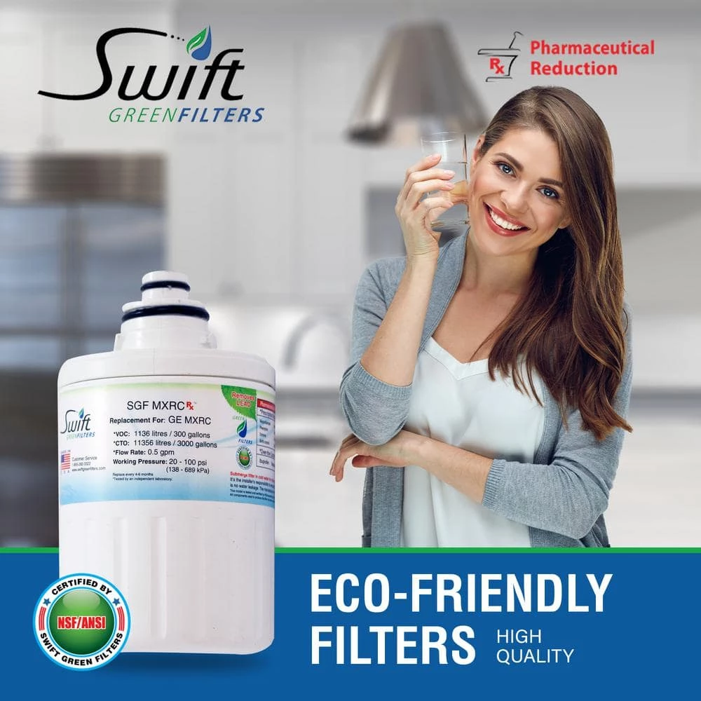 Best deal ❤️ Swift Green Filters Replacement Water Filter for GE MXRC (3-Pack) 👍 8 Best deal ❤️ Swift Green Filters Replacement Water Filter for GE MXRC (3-Pack) 👍 - Image 6