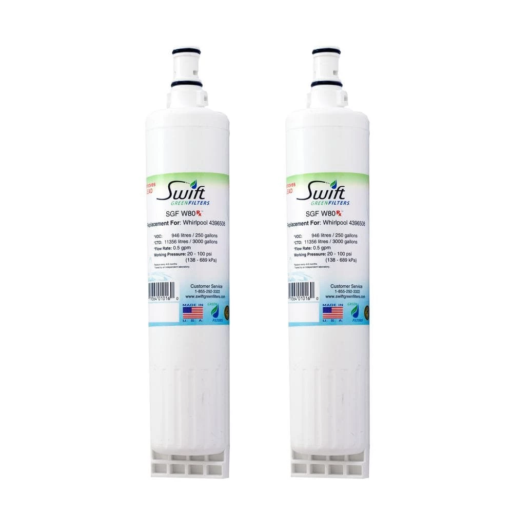 Top 10 😍 Swift Green Filters Replacement Water Filter for Whirlpool 4396508 (2-Pack) 😍 3 Top 10 😍 Swift Green Filters Replacement Water Filter for Whirlpool 4396508 (2-Pack) 😍