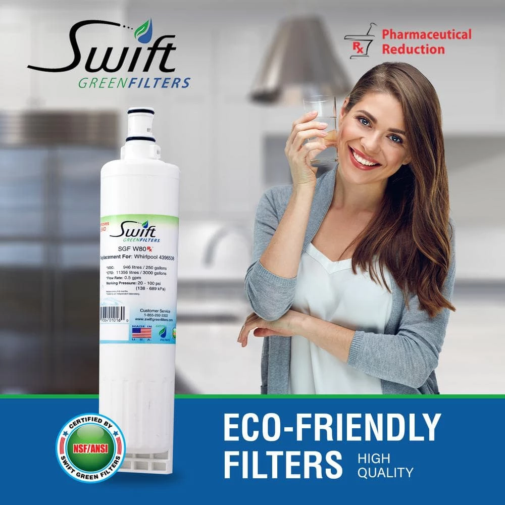 Wholesale 🔔 Swift Green Filters Replacement Water Filter for Whirlpool 4396508 (3-Pack) 💯 4 Wholesale 🔔 Swift Green Filters Replacement Water Filter for Whirlpool 4396508 (3-Pack) 💯 - Image 2