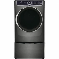 Outlet 🎁 Electrolux 15 in. Laundry Pedestal with Storage Drawer in Titanium 💯 -Appliance Parts Store titanium electrolux washer and dryer pedestals epwd257utt c3 1000