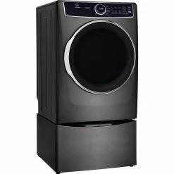 Outlet 🎁 Electrolux 15 in. Laundry Pedestal with Storage Drawer in Titanium 💯 -Appliance Parts Store titanium electrolux washer and dryer pedestals epwd257utt fa 1000