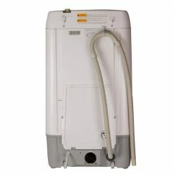 Budget 👏 BLACK+DECKER 17.69 in. W 0.9 cu. ft. White Portable Top Load Washing Machine 🥰 -Appliance Parts Store white black decker portable washing machines bpwm09w 66 1000