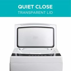 Discount 🎁 BLACK+DECKER 20.3 in. 1.7 cu. ft. 6-Cycle Portable Top Load Electric Washing Machine in white ❤️ -Appliance Parts Store white black decker portable washing machines bpwm16w 1f 1000