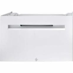 Budget 👏 Bosch 15 in. White Laundry Pedestal with Storage Drawer for Dryer 🌟