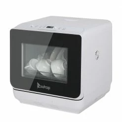 Best deal ✔️ Karl home 18 in. Portable Countertop Dishwasher with 4 Place Settings Capacity 👍