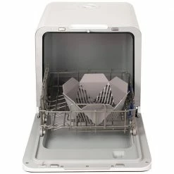 Promo 🤩 Farberware FCDMSDWH Complete Portable Countertop Dishwasher, 2 Place Settings, 5 Wash Programs, Digital Controls, White 👍 -Appliance Parts Store white farberware countertop dishwashers fcdmsdwh 44 1000