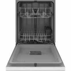 Hot Sale 🎁 GE 24 in. White Front Control Built-In Tall Tub Dishwasher with 60dBA, ENERGY STAR 😉 -Appliance Parts Store white ge built in dishwashers gdf460pgtww 77 1000