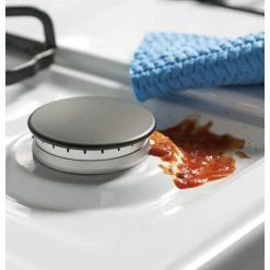 Discount ✨ GE 30 in. 4.8 cu. ft. Gas Oven in White 🔔 -Appliance Parts Store white ge single oven gas ranges jgbs10demww c3 1000