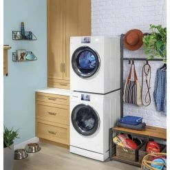 Budget 👍 GE 4 in. White Laundry Riser 🎁 -Appliance Parts Store white ge washer and dryer pedestals gaf140ssnww 31 1000