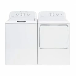 Best deal ✨ Hotpoint 3.8 cu. ft. White Top Load Washer with Agitator 👏 -Appliance Parts Store white hotpoint agitator washers htw240askws 77 1000