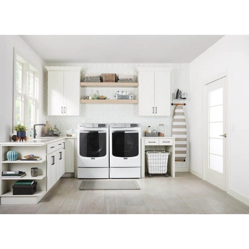 Promo 🥰 Laundry 123 10 in. White Laundry Pedestal 🤩 4 Promo 🥰 Laundry 123 10 in. White Laundry Pedestal 🤩 - Image 2