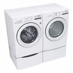 Buy 🛒 LG Electronics 27 in. Laundry Pedestal with Storage Drawer for Washers and Dryers in White 😉 -Appliance Parts Store white lg electronics washer and dryer pedestals wdp4w 44 1000