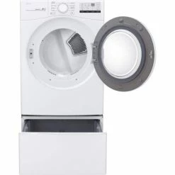 Buy 🛒 LG Electronics 27 in. Laundry Pedestal with Storage Drawer for Washers and Dryers in White 😉 -Appliance Parts Store white lg electronics washer and dryer pedestals wdp4w fa 1000