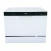 Best Pirce ⭐ SPT 21 in. White LED Portable Countertop 120-Volt Dishwasher with 7 Cycles with 6 Place Settings Capacity ⌛ -Appliance Parts Store white spt countertop dishwashers sd 2224dwa 64 1000