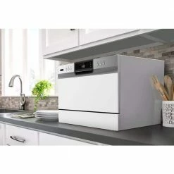 Wholesale 🧨 Whynter 21 in. White Digital Portable 115120-volt Dishwasher with 6-Cycles with 6-Place Settings Capacity 🛒 -Appliance Parts Store white whynter countertop dishwashers cdw 6831wes 31 1000