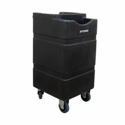 Discount ⌛ XPOWER WT-90 Portable Mobile Water Reservoir Tank for FM-68W, FM-88W, and FM-65WB Misting Fan, 90 Liter, 24 Gallon, Wheels 🥰